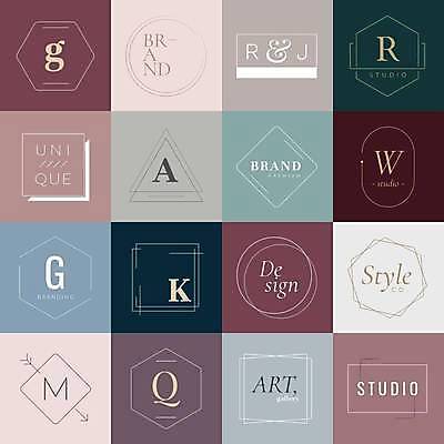 EPS 해외이미지 디자인 분홍색 하늘색 일러스트 화살 사람없음 세트 사각형 원형 삼각형 G 심볼 청록색 A 육각형 W K M R 해외일러스트 도형 알파벳 컬러 파란색 파일형식 벡터 이미지허브