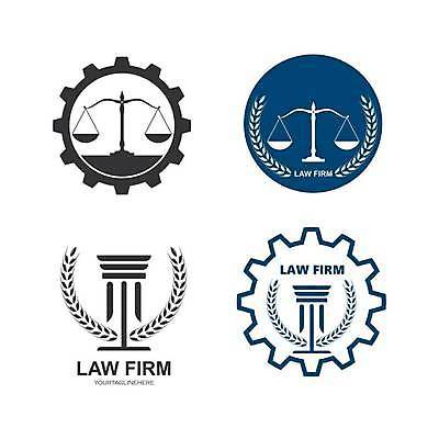 EPS 해외이미지 디자인 일러스트 비즈니스 저울 사람없음 파란색 검은색 법률가 심볼 법 의사봉 법관 법원 양팔저울 법정 해외일러스트 직업 컬러 파일형식 벡터 이미지허브