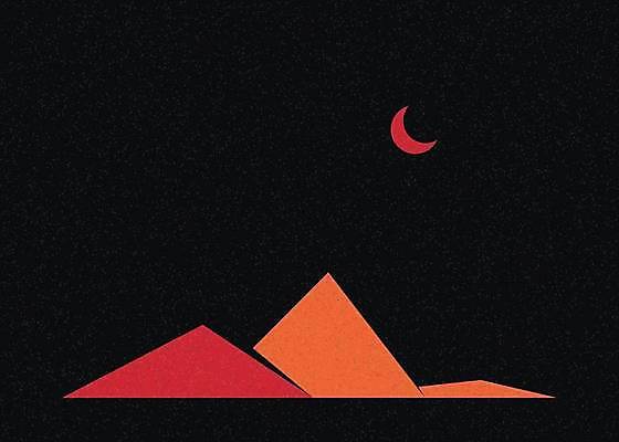 EPS 해외이미지 디자인 실루엣 포스터 일러스트 산 기술 미술 컬러풀 라벨 기하학 발생 스타일 수평선 해외일러스트 컬러 무늬 문화예술 프레임 촬영기법 파일형식 벡터 이미지허브