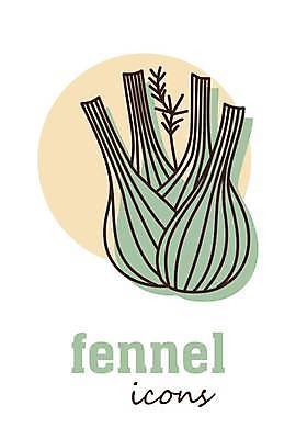 EPS 해외이미지 식물 디자인 음식 잎 채소 일러스트 재료 요리 씨앗 초록색 조미료 맛 허브 심볼 향신료 유기농 매움 향기 아로마 뿌리 내추럴 회향 해외일러스트 웰빙 컬러 컨셉 냄새 향미료 파일형식 벡터 이미지허브