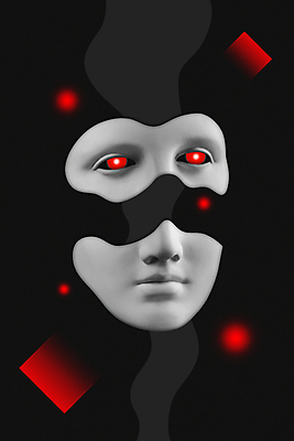 포토 JPG 해외이미지 예술 컨셉 추상 미술 사람없음 빨간색 조각상 검은색 팝아트 콜라주 석고상 해외포토 컬러 무늬 문화예술 조형물 그림 파일형식 이미지허브