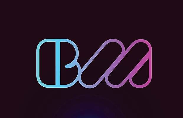 EPS 해외이미지 백그라운드 라인일러스트 일러스트 사람없음 컬러풀 B 심볼 그라데이션 M 해외일러스트 알파벳 컬러 파일형식 벡터 이미지허브