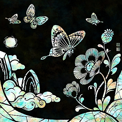 PSD 구름 한국전통 나비 잎 여러마리 일러스트 캘리그라피 산 풍경 사람없음 태양 비행 동양화 전통공예 양귀비 낙관 나전칠기 자개 한국전통공예 십장생도 초충도 국내일러스트 자연요소 식물 전통 꽃 다수 곤충 한국 미술 공예 공예품 그림 민화 파일형식