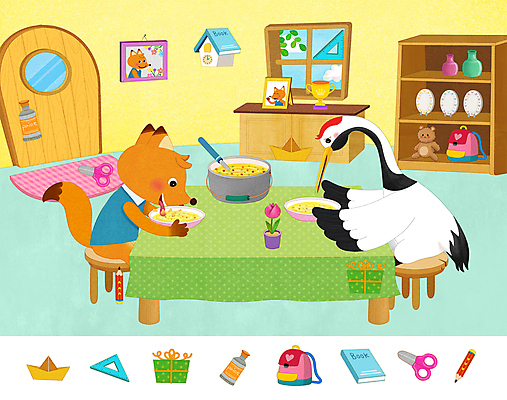 PSD 접시 교육 꽃 시계 동물캐릭터 액자 두마리 의자 일러스트 창문 식탁 동화 집안 책가방 가위 사람없음 책 선물상자 연필 문 꽃병 식사 물감 카펫 학 수프 냄비 찬장 먹기 국자 서랍장 종이배 여우 삼각자 어려움 에듀 에듀케이션 힘듦 스쿨팩 이솝우화 여우와두루미 숨은그림찾기 국내일러스트 일러캐릭터 식물 동물 캐릭터 식기 가구 컨셉 2 가방 포유류 모션 놀이 탁자 조류 주방용품 문구용품 학용품 실내 자 이야기 선물 상자 필기구 미술도구 솥 종이접기 파일형식