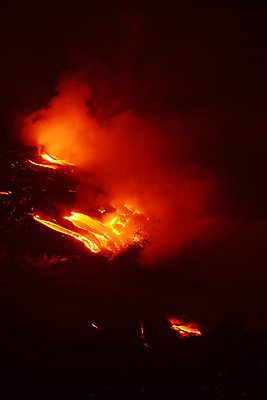 포토 JPG 해외이미지 바다 사람없음 야외 흐름 뜨거움 연기 위험 재해 화산 용암 화산섬 해외포토 섬 컨셉 산 파일형식 이미지허브