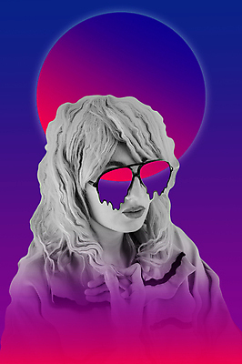 포토 JPG 해외이미지 백인 여자 분홍색 컨셉 추상 미술 한명 상반신 성인 옆모습 파란색 선글라스 원형 팝아트 콜라주 성인여자한명만 해외포토 도형 서양인 1 안경 뷰포인트 컬러 무늬 문화예술 사람 그림 여자한명만 성인여자만 파일형식 이미지허브