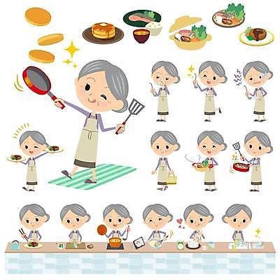 EPS 해외이미지 캐릭터 할머니 가사 인터넷 일러스트 가족 성공 발렌타인데이 요리 사람 쇼핑 세트 알약 케이크 주방 요리사 저녁식사 프라이팬 변화 플랫 실패 칼 맛 씻기 냄비 자르기 크림 점심식사 나쁜 맛있는 해외일러스트 일러캐릭터 직업 여자 노년 컨셉 관계 모션 데이이벤트 주방용품 디저트 약 식사 청결 좌절 솥 파일형식 벡터 이미지허브