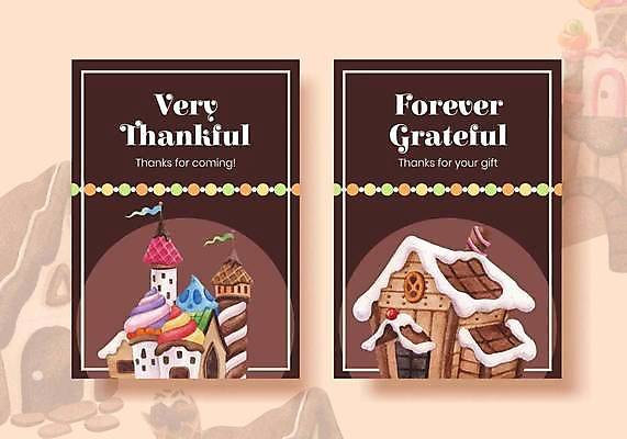 EPS 해외이미지 일러스트 주택 사람없음 갈색 과자 성 질감 과자집 배너세트 해외일러스트 건축물 배너 컬러 디저트 건물 세트 파일형식 벡터 이미지허브