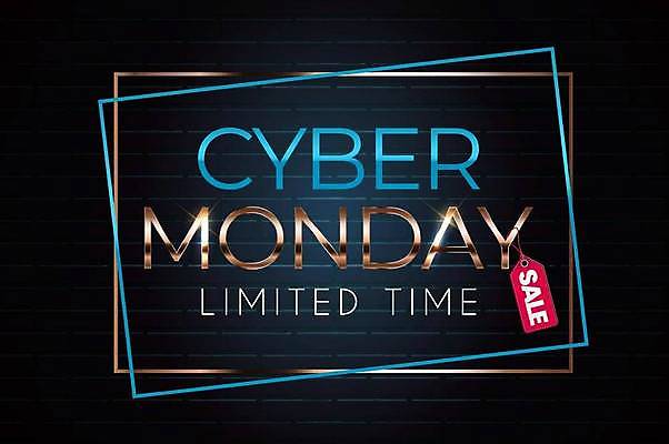 EPS 해외이미지 배너 일러스트 이벤트 사람없음 꼬리표 세일 사각형 남색 사이버먼데이 한정판매 해외일러스트 도형 컬러 라벨 판매 파일형식 벡터 이미지허브