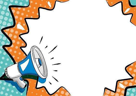 EPS 해외이미지 디자인 백그라운드 컨셉 말풍선 패턴 일러스트 대화 사람없음 확성기 외침 메시지 카피스페이스 해외일러스트 무늬 말하기 소리 공백 파일형식 벡터 이미지허브