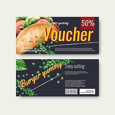 EPS 해외이미지 영어 일러스트 콩 타이포그라피 사람없음 세일 검은색 티켓 상품권 바코드 타코 반값 해외일러스트 문자 컬러 곡류 파일형식 벡터 이미지허브