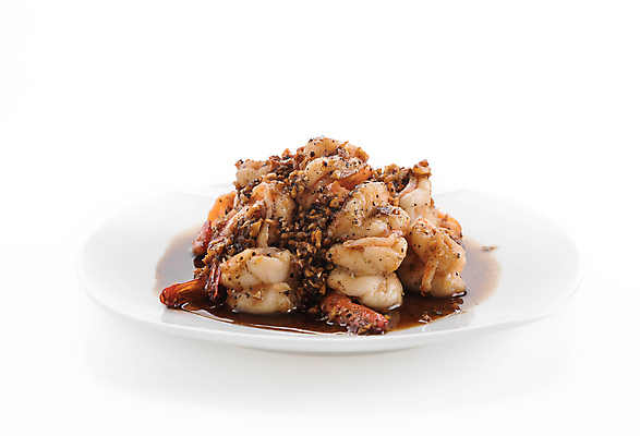 포토 JPG 해외이미지 접시 실내 사람없음 해물요리 양념 해산물 흰배경 새우요리 해외포토 식기 음식 백그라운드 새우 내부 흰색 파일형식 이미지허브