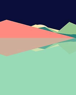 EPS 해외이미지 디자인 포스터 호수 바다 일러스트 하늘 기술 미술 풍경 물 빛 강 컬러풀 태양 라벨 맑음 기하학 발생 스타일 수평선 해외일러스트 자연요소 컬러 무늬 날씨 문화예술 프레임 파일형식 벡터 이미지허브