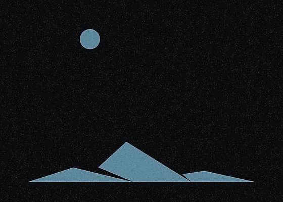 EPS 해외이미지 디자인 실루엣 포스터 일러스트 산 기술 미술 풍경 컬러풀 라벨 기하학 발생 스타일 수평선 해외일러스트 컬러 무늬 문화예술 프레임 촬영기법 파일형식 벡터 이미지허브