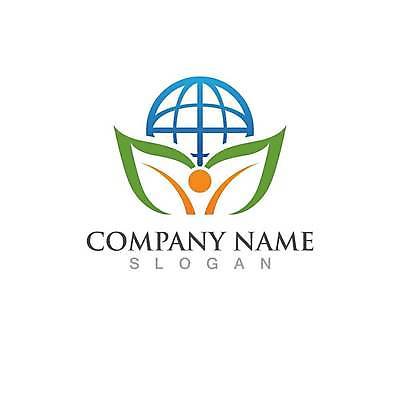 EPS 해외이미지 잎 일러스트 사람모양 사람없음 지구본 심볼 자선단체 해외일러스트 모양 식물 그룹 자선 파일형식 벡터 이미지허브
