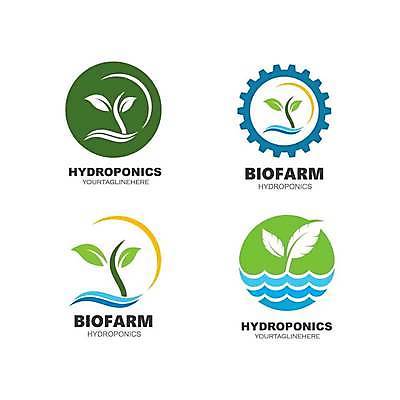 EPS 해외이미지 물결 일러스트 사람없음 새싹 원형 심볼 톱니바퀴 물결무늬 수경재배 해외일러스트 도형 식물 무늬 파일형식 벡터 이미지허브