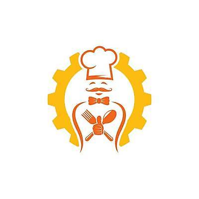 EPS 해외이미지 디자인 포크 일러스트 요리사모자 사람없음 노란색 요식업 식당 숟가락 요리사 최고 심볼 콧수염 톱니바퀴 손모양 해외일러스트 모양 직업 모자_잡화 식기 산업 컬러 수염 수저 상점 파일형식 벡터 손_신체부위 이미지허브