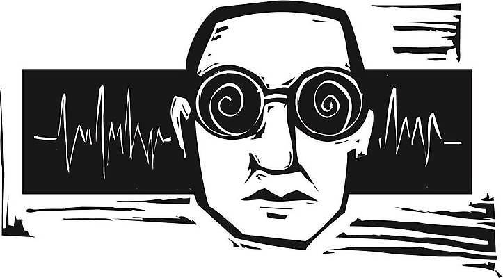 EPS 해외이미지 안경 음악 파도 일러스트 머리 소리 꿈 듣기 라디오 전자 마약 목판화 해외일러스트 잡화 바다 모션 문화예술 신체부위 전자제품 파일형식 벡터 이미지허브