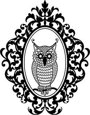 EPS 해외이미지 클립아트 동물 실루엣 벽 가구 백그라운드 꽃무늬 날개 일러스트 조류 프레임 내부 장식 머리 검은색 수확 골동품 흰색 만화 깃털 오브젝트 그림 귀 부엉이 바로크 옛날 국경 해외일러스트 꽃 컬러 생활용품 무늬 농업 촬영기법 신체부위 파일형식 벡터 이미지허브