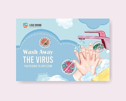 EPS 해외이미지 손 하늘색 일러스트 신체부위 물 바이러스 위생 씻기 수도꼭지 비누 손씻기 비누거품 박테리아 위생관리 감염예방 해외일러스트 자연요소 의학 관리 사람 파란색 위생용품 청결 거품 사회이슈 예방 감염 파일형식 벡터 이미지허브