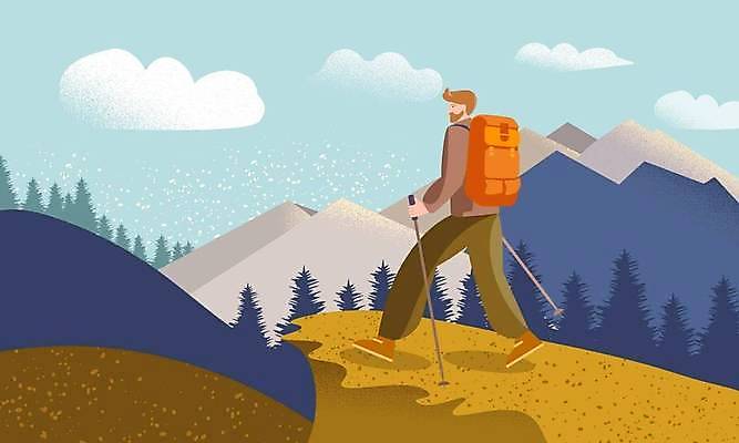 EPS 해외이미지 라이프스타일 응시 스포츠 여행 포즈 가방 일러스트 배낭 모션 자연 하늘 산 건강 사람 여행객 걷기 산책 트래킹 하이킹 탐험 위험 오솔길 모험가 배낭여행 노력 지역 단계 발견 백패커 원정 절정 하이커 해외일러스트 시선 잡화 길 컨셉 레저 휴식 생활 생태계 파일형식 벡터 이미지허브