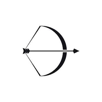 EPS 해외이미지 일러스트 화살 사람없음 심볼 활 해외일러스트 파일형식 벡터 이미지허브