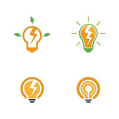 EPS 해외이미지 잎 일러스트 전구 사람없음 빛 심볼 해외일러스트 식물 파일형식 벡터 이미지허브