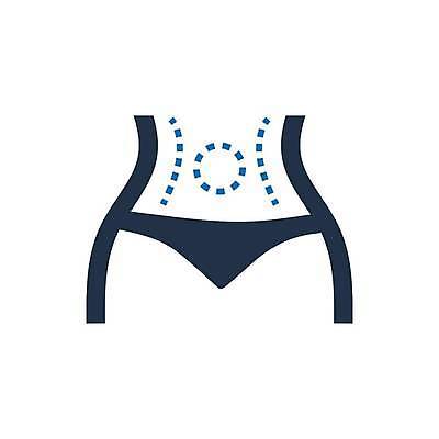 EPS 해외이미지 여자 일러스트 화장품 플라스틱 날씬함 심볼 사인 외과 삭제 복부 해외일러스트 의학 재질 병원 사람 신체부위 뷰티 몸매 파일형식 벡터 이미지허브