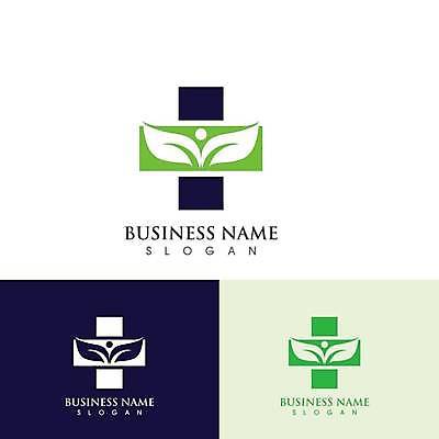 EPS 해외이미지 잎 일러스트 병원 사람없음 심볼 십자모양 십자모형 해외일러스트 모양 식물 의학 모형 십자 파일형식 벡터 이미지허브