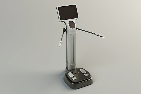 PSD 편집 편집이미지 사람없음 3D 건강관리 기계 회색 디지털합성 오브젝트 측정기구 편집소스 체성분분석기 편집3D 컬러 의료기기 건강 관리 기구 파일형식