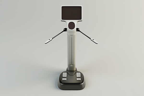 PSD 편집 편집이미지 사람없음 3D 건강관리 기계 회색 디지털합성 오브젝트 측정기구 편집소스 체성분분석기 편집3D 컬러 의료기기 건강 관리 기구 파일형식