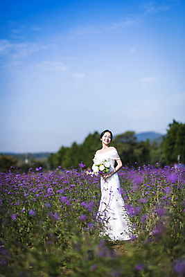 포토 JPG 주간 전신 응시 여자 신부 웨딩드레스 결혼 꽃밭 하늘 한명 서기 미소 들기 20대 성인 야외 앞모습 제주도 한국인 소프트포커스 성인여자한명만 웨딩촬영 국내포토 자연요소 1 시선 드레스 꽃 뷰포인트 모션 한국 촬영기법 표정 사람 동양인 이벤트 청년 기념사진 여자한명만 성인여자만 파일형식