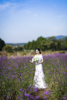 포토 JPG 주간 전신 응시 여자 신부 부케 웨딩드레스 결혼 꽃밭 하늘 한명 서기 미소 들기 20대 성인 야외 앞모습 제주도 한국인 성인여자한명만 웨딩촬영 국내포토 자연요소 1 시선 드레스 꽃 뷰포인트 꽃다발 모션 한국 표정 사람 동양인 이벤트 청년 기념사진 여자한명만 성인여자만 파일형식