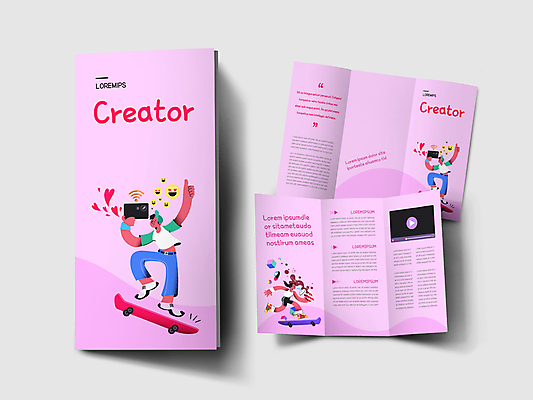 전신 템플릿 표지디자인 여자 표지 남자 내지 리플렛 3단접지 표정 서기 들기 팜플렛 성인 취미 세명 카메라 보라색 하트 최고 스케이트보드 큐브 정사각형 콜라 동영상창 캡모자 콘텐츠 성인만 크리에이터 1인미디어 이미지템플릿 AI파일 모양 도형 직업 모자_잡화 컬러 모션 사람 전자제품 보드_스포츠 탄산음료 방송 동영상 파일형식 벡터