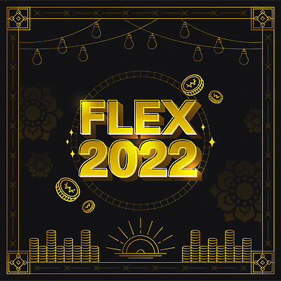 돈 꽃무늬 일러스트 전구 새해 프레임 매달리기 타이포그라피 사람없음 전통문양 동전 검은색 금색 테두리 동전탑 2022년 플렉스 임인년 국내일러스트 AI파일 문자 전통 문양 꽃 컬러 무늬 모션 쌓기 재산 연도 신조어 파일형식 벡터