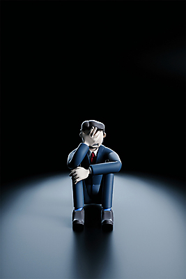 전신 PSD 편집 편집이미지 남자 3D캐릭터 한명 앉기 정장 성인 3D소스 3D 검은색 슬픔 비즈니스맨 좌절 비즈니스캐릭터 디지털합성 웅크림 얼굴가리기 우울감 성인남자한명만 편집소스 주저앉기 PTSD 편집3D 캐릭터 1 옷 감정 컬러 컨셉 비즈니스 모션 사람 가림 직장인 질병 남자한명만 성인남자만 파일형식