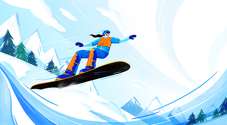 전신 PSD 나무 구름 여자 일러스트 하늘 겨울스포츠 동계올림픽 한명 성인 파란색 점프 스노우보드 헬멧 속도 스노보더 스노보드복 성인여자한명만 설산 국내일러스트 자연요소 식물 1 스포츠 컬러 올림픽 모션 산 운동선수 사람 보드_스포츠 보호장비 여자한명만 성인여자만 파일형식