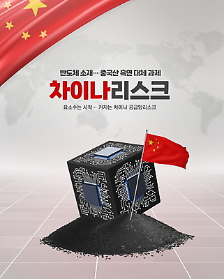 PSD 편집이미지 세계지도 타이포그라피 사람없음 중국 회색 깃발 위험 오성홍기 사회이슈 무역 반도체 위기 흑연 물류대란 이미지편집 문자 산업 아시아 컬러 컨셉 지도 세계 국기 광석 파일형식