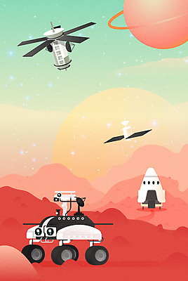 일러스트 하늘 사람없음 연두색 빛 우주 행성 인공위성 로봇 탐사선 탐사 우주산업 무인 무인기계 우주개발 우주탐사 우주탐험 코랄 국내일러스트 AI파일 산업 컬러 통신 초록색 파일형식 벡터