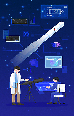 전신 여자 남자 별 의자 일러스트 서기 들기 앉기 성인 두명 파란색 우주 스크린 로켓 연구원 우주선 과학자 우주산업 천체망원경 개발 우주개발 프로그래머 홀로그램 성인만 국내일러스트 AI파일 자연요소 직업 산업 컬러 과학 가구 모션 사람 망원경 학자 파일형식 벡터