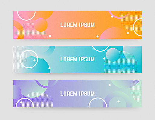 템플릿 배너 배너템플릿 가로배너 하늘색 패턴 사각프레임 사람없음 보라색 주황색 현수막 점 원형 기하학 배너세트 AI파일 도형 컬러 무늬 프레임 가로 파란색 세트 사각형 파일형식 벡터