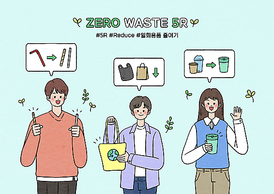 PSD 여자 남자 화살표 지구 하늘색 말풍선 잎 일러스트 비닐봉투 빨대 들기 성인 타이포그라피 세명 쇼핑백 자연보호 종이컵 일회용 교체 에코백 줄이기 텀블러 테이크아웃컵 성인만 제로웨이스트 종이빨대 스테인레스빨대 다회용품 5R 국내일러스트 식물 문자 가방 모션 자연 봉투 사람 컵 파란색 그린캠페인 보호 사회이슈 에코 재활용품 파일형식