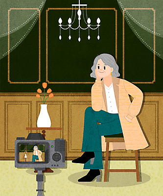 전신 모델 여자 노년 화분 할머니 의자 일러스트 탁자 스튜디오 한명 앉기 취미 실버라이프 카메라 사진촬영 턱괴기 앤티크 다리꼬기 커튼 주머니손 샹들리에 노인여자한명만 국내일러스트 AI파일 1 라이프스타일 가구 모션 조명 사람 성인 전자제품 촬영 여자한명만 노인여자만 파일형식 벡터