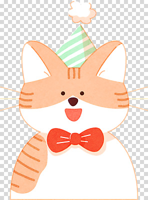 편집 편집이미지 한마리 가족 누끼 사람없음 반려동물 고양이 고깔모자 생일파티 생일 즐거움 생일축하 PNG 편집소스 반려묘 펫팸족 동물 모자_잡화 1 기념일 감정 포유류 관계 축하 신조어 파일형식