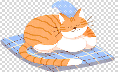 편집 편집이미지 모자 한마리 방석 누끼 사람없음 반려동물 고양이 잠 웅크림 PNG 편집소스 반려묘 펫팸족 동물 1 잡화 포유류 모션 신조어 파일형식