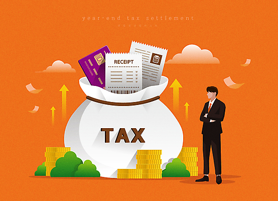 전신 구름 응시 남자 화살표 지폐 일러스트 한명 성인 팔짱 동전 주황색 신용카드 보따리 상승 영수증 동전탑 세금 성인남자한명만 연말정산 국내일러스트 AI파일 자연요소 1 시선 컬러 컨셉 돈 모션 사람 금융 경제 쌓기 남자한명만 성인남자만 파일형식 벡터