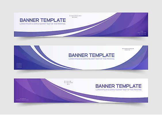 템플릿 배너 배너템플릿 가로배너 곡선 사각프레임 사람없음 유행 보라색 현수막 겹침 배너세트 2022년 트렌드컬러 벨벳바이올렛 베리페리 AI파일 선 컬러 프레임 가로 세트 사각형 연도 파일형식 벡터 트랜드컬러