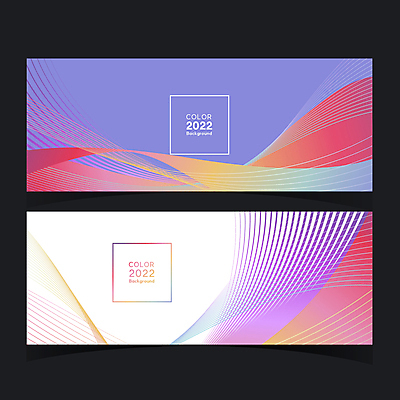 템플릿 배너 배너템플릿 가로배너 곡선 그래픽백그라운드 사각프레임 프레임 사람없음 그래픽 보라색 흰색 현수막 웨이브 겹침 배너세트 2022년 트렌드컬러 베리페리 AI파일 선 컬러 백그라운드 가로 세트 사각형 연도 파일형식 벡터 트랜드컬러