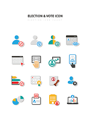 아이콘 화살표 돋보기 수치 그래프 사람모양 사람없음 건물 노트북 도장 선택 투표 선거 체크표시 플랫아이콘 커서 손모양 투표용지 원그래프 클릭 모바일투표 지문인식 안구 기표문양 2D아이콘 AI파일 모양 문양 건축물 컨셉 신체부위 전자제품 민주주의 확인 생체인식기술 파일형식 벡터 손_신체부위