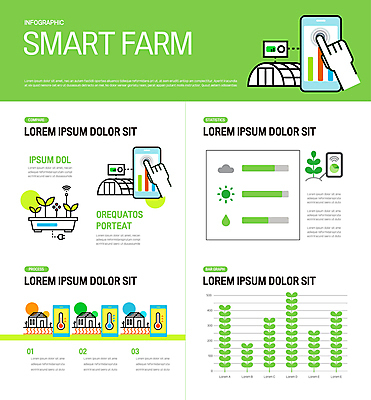 화분 농업 일러스트 그래프 사람없음 건물 연두색 스마트폰 새싹 인포그래픽 터치 스마트 손모양 온도 비닐하우스 조절 원격조종 스마트팜 국내일러스트 AI파일 모양 식물 건축물 산업 컨셉 초록색 핸드폰 스마트기기 농장 파일형식 벡터 손_신체부위